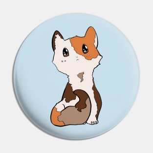 Shelter Cats - Calico Kitty Pin