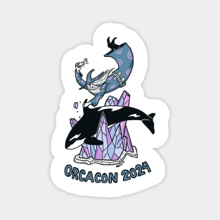 OrcaCon 2024 design by Michael C. Hsiung Magnet