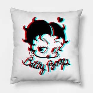 Retro 3D Glasses Style - Betty Boop Pillow