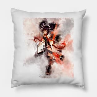 Genshin Impact - Xinyan *watercolor* Pillow