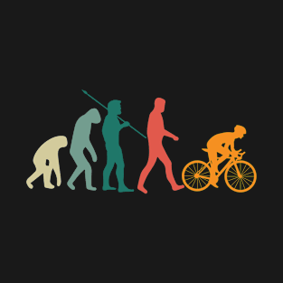 Vintage Retro cycling evolution T-Shirt