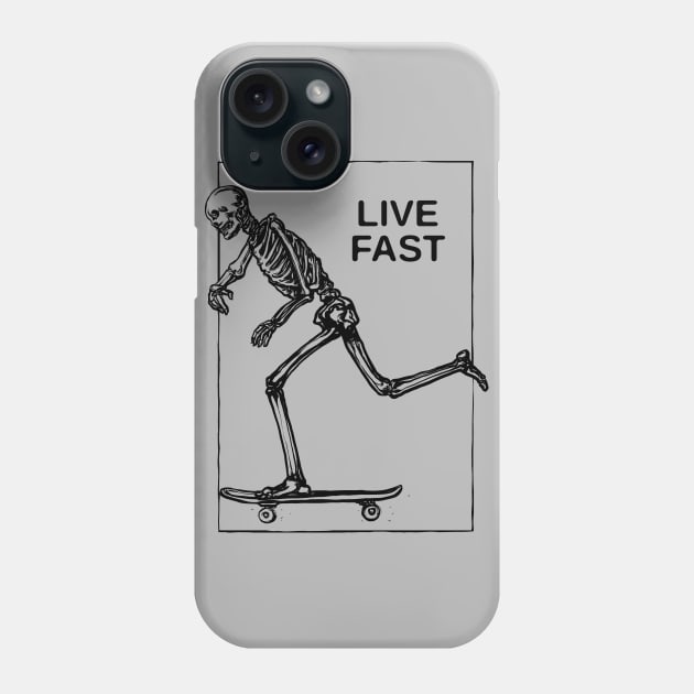 LIVE FAST Phone Case by ROVO