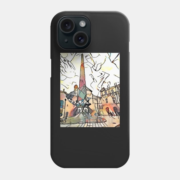 Kandinsky meets Arles, motif 4 Phone Case by Zamart20