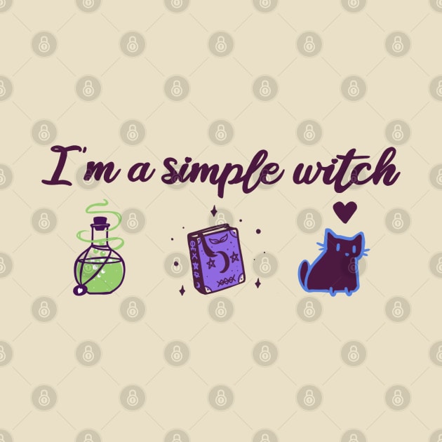 A simple witch needs by astronauticarte
