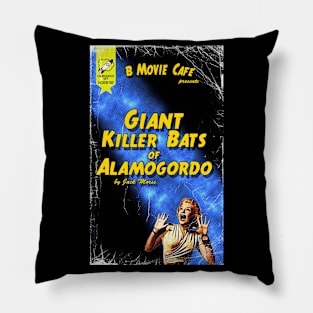 Giant Killer Bats of Alamogordo Pillow