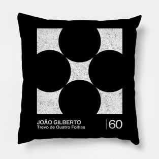 Bossa Nova / Minimalist Graphic Artwork Design Pillow