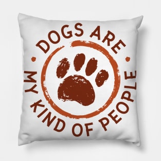 Canine Companionship Creed Pillow