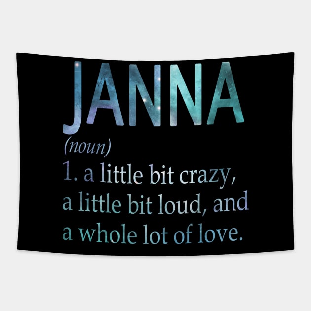 Janna Tapestry by Ban Guns Not Books- Typography fullcolor