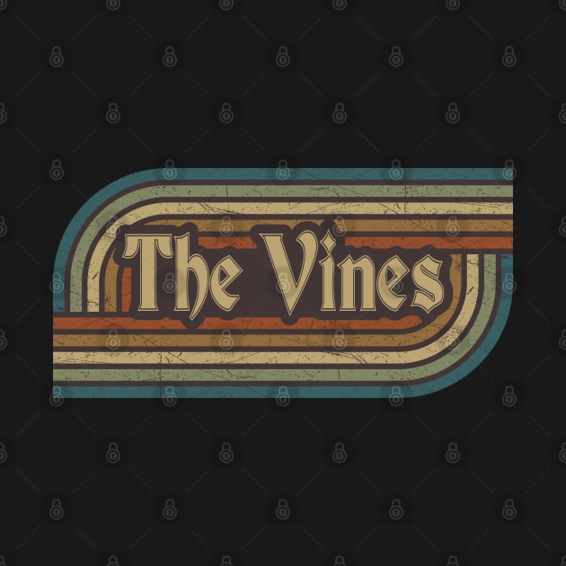 The Vines Vintage Stripes by paintallday