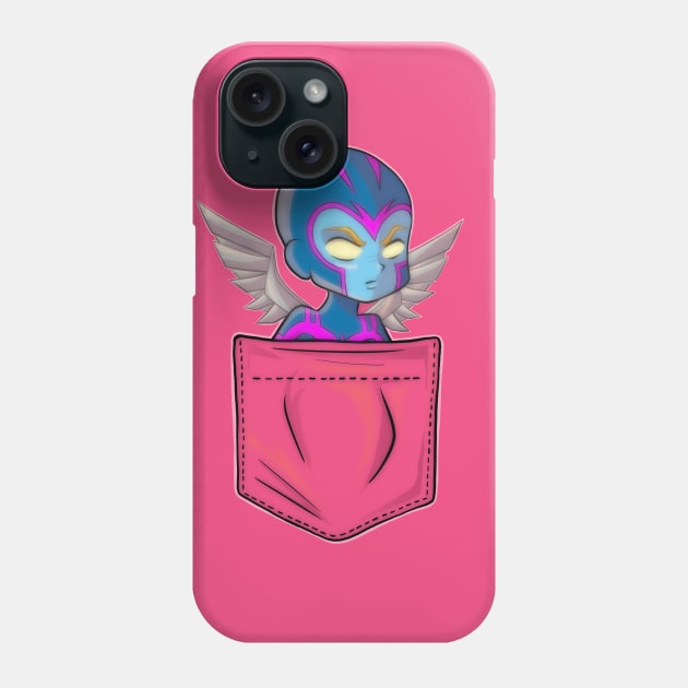 Pocket Archangel Phone Case by sergetowers80