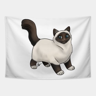 Cat - Birman - Seal Point Tapestry