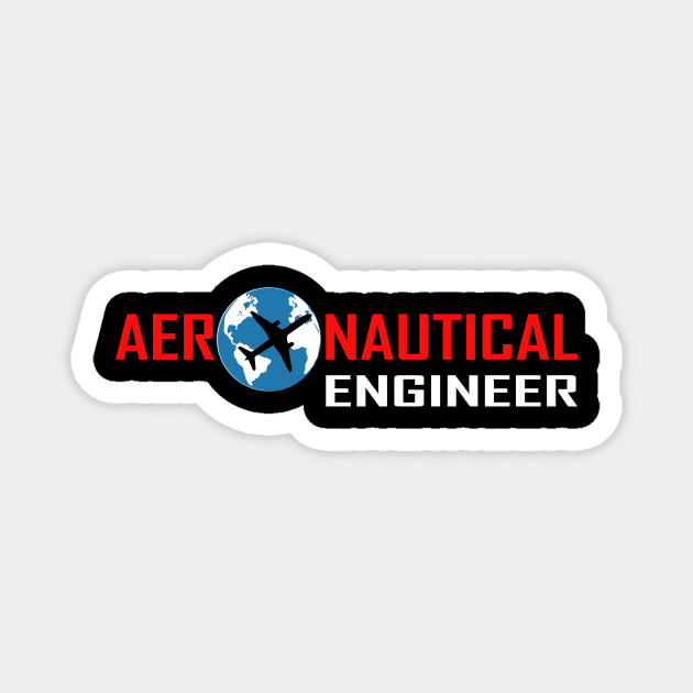 aeronautical engineer airplane engineering Magnet by PrisDesign99