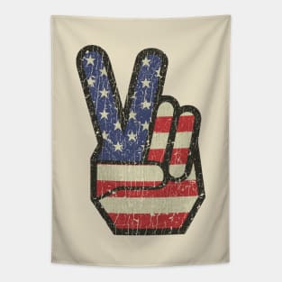 Peace USA '76 Tapestry