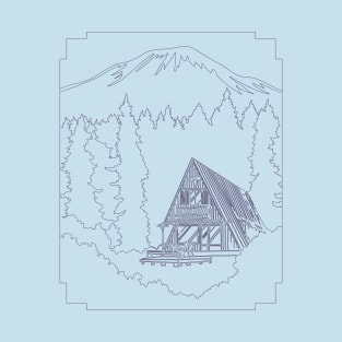 Mt. St. Helens Cabin T-Shirt