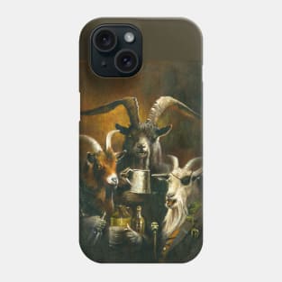 The Three Billy Goats Rough Phone Case