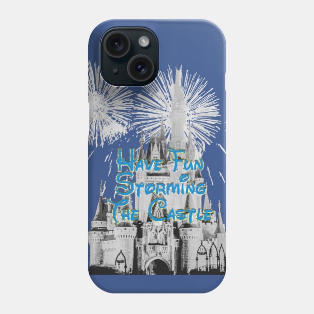 Storming the Castle Phone Case by custardface