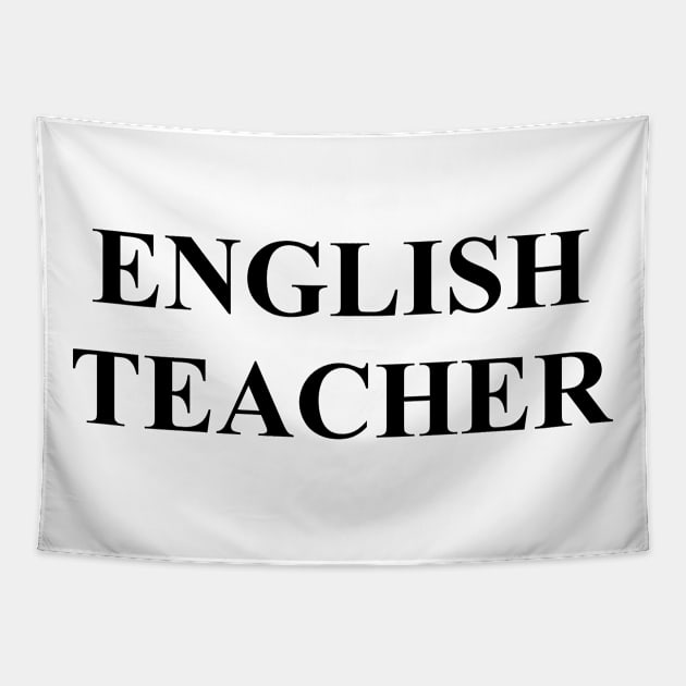 English Teacher 1 Tapestry by ahmadzakiramadhan