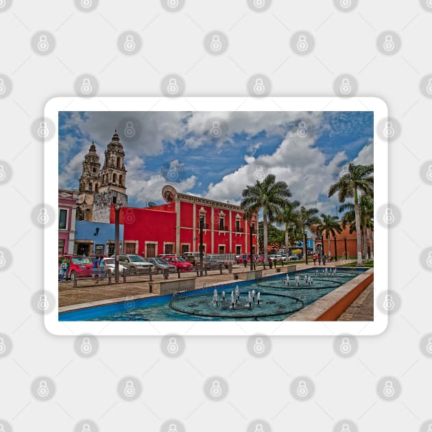 Campeche, Mexico Magnet by vadim19