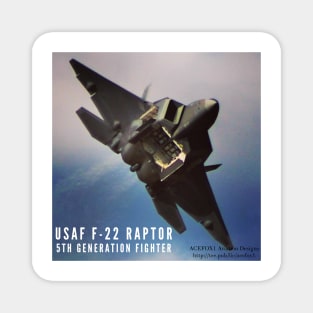 F-22 Raptor Doors Open Magnet