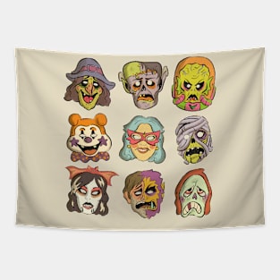 Retro Mask 1 Tapestry