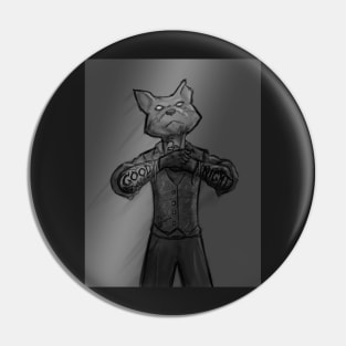 Fight Fox Pin