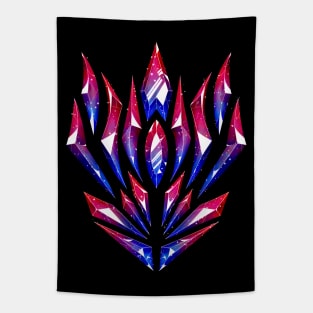 Bi pride crystals Tapestry