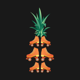 Roller Skate Pineapple T-Shirt