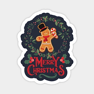 FUNNY SANTA MERRY CHRISTMAS Magnet