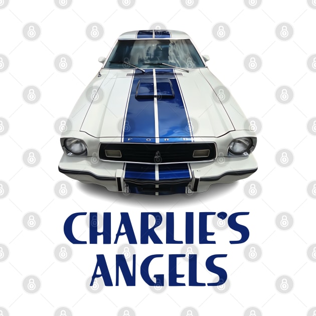 Charlie's Angels - Ford Mustang II Cobra - 70s Tv Show by wildzerouk