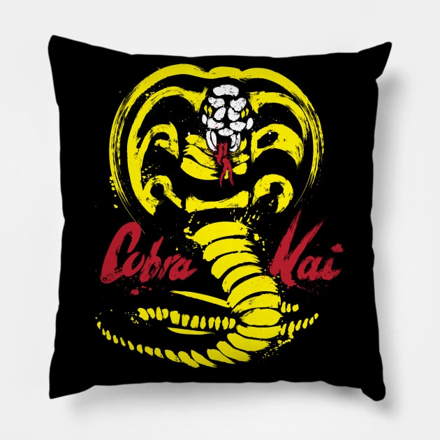 I am a Cobra Kai Pillow by DrMonekers