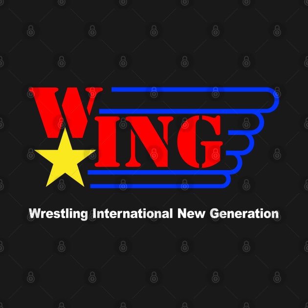 WING WRESTLING INTERNATIONAL NEW GENERATION W*ING by Authentic Vintage Designs