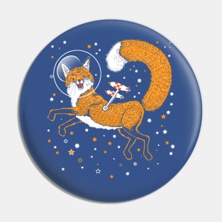 SPACE FOX! Pin