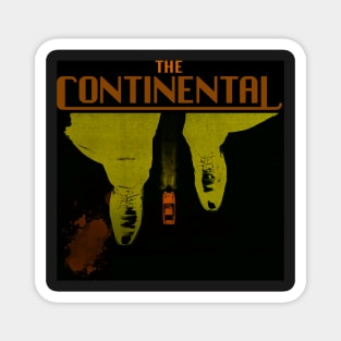 continental series john wick world graphic design illustration Magnet