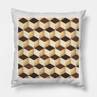 Geometric vector background Pillow