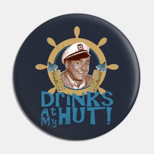 Drinks At My Hut Dks Pin