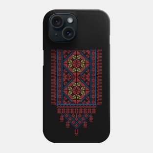 Palestinian Jordanian Traditional Realistic Tatreez Embroidery Art Design #2 - lght Phone Case