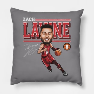 Zach Lavine Chicago Cartoon Pillow