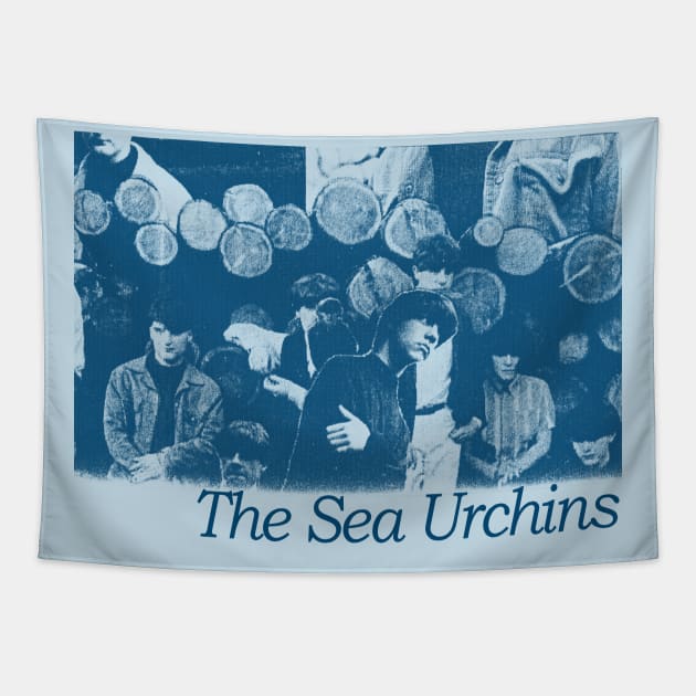 The Sea Urchins / Indie Tribute Design Tapestry by CultOfRomance