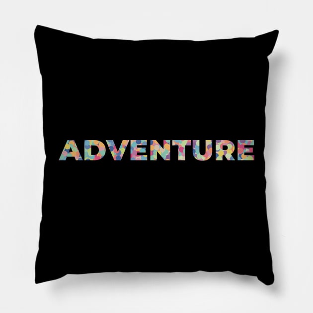 Adventure Pillow by Pincay