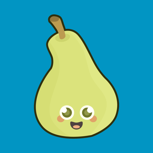 Kawaii Pear by KawaiiNir