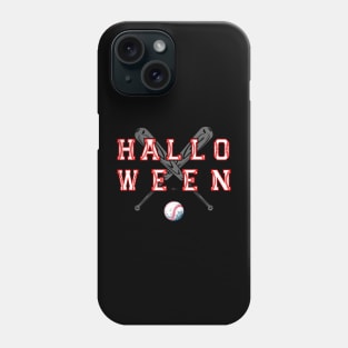 Halloween baseball team Phone Case