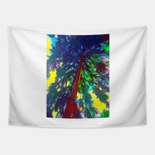 Explosion of Color tree design Tapestry