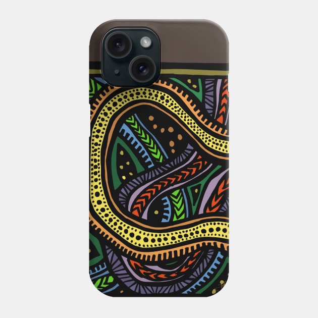 Abstraction of Life Phone Case by JSnipe