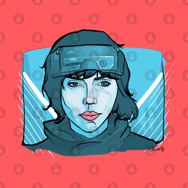 Major Johansson by @akaluciarts