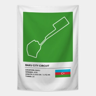 Baku City Circuit [info] Tapestry