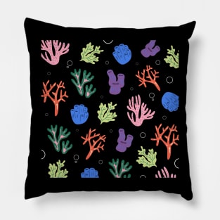 Coral Pattern Pillow