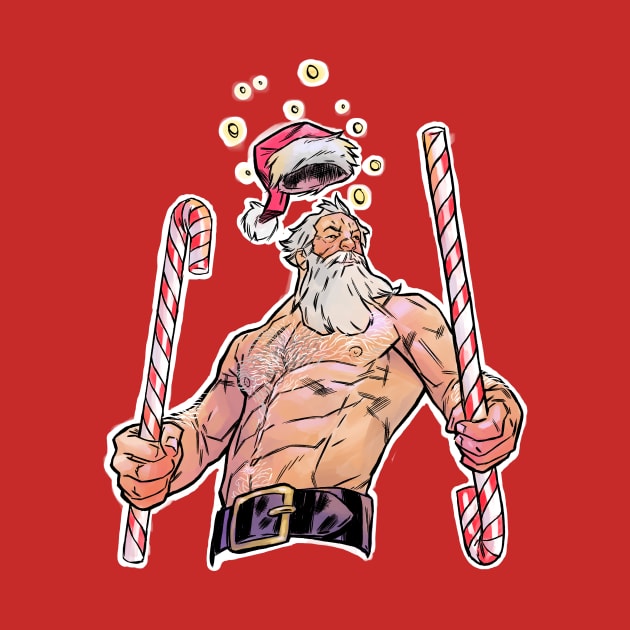 Battle Santa by AdamGraphite