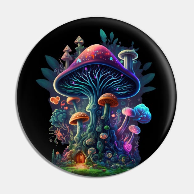 Fungi Mens T-shirt Psychedelic Shirt Magic Mushroom Dmt 