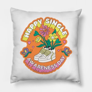 Funny anti valentines day Pillow