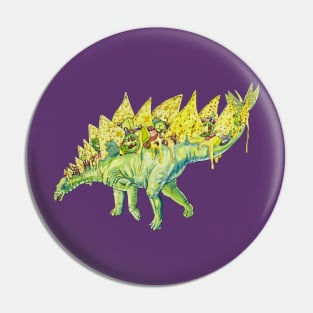 Nacho Stegosaurus Pin